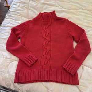 Jones New York Coral Cowl Neck Sweater